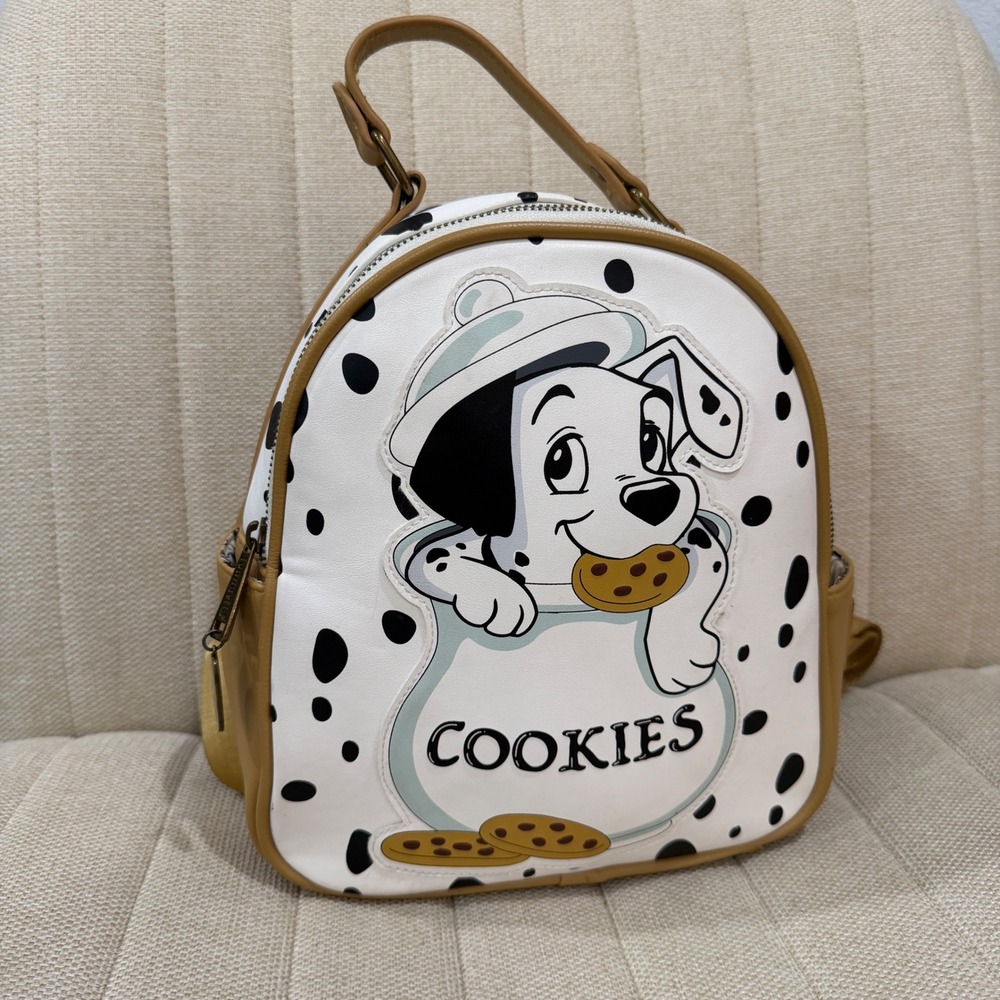 Loungefly 101 Dalmatians Cookie Jar Mini Backpack Disney Polka Dot